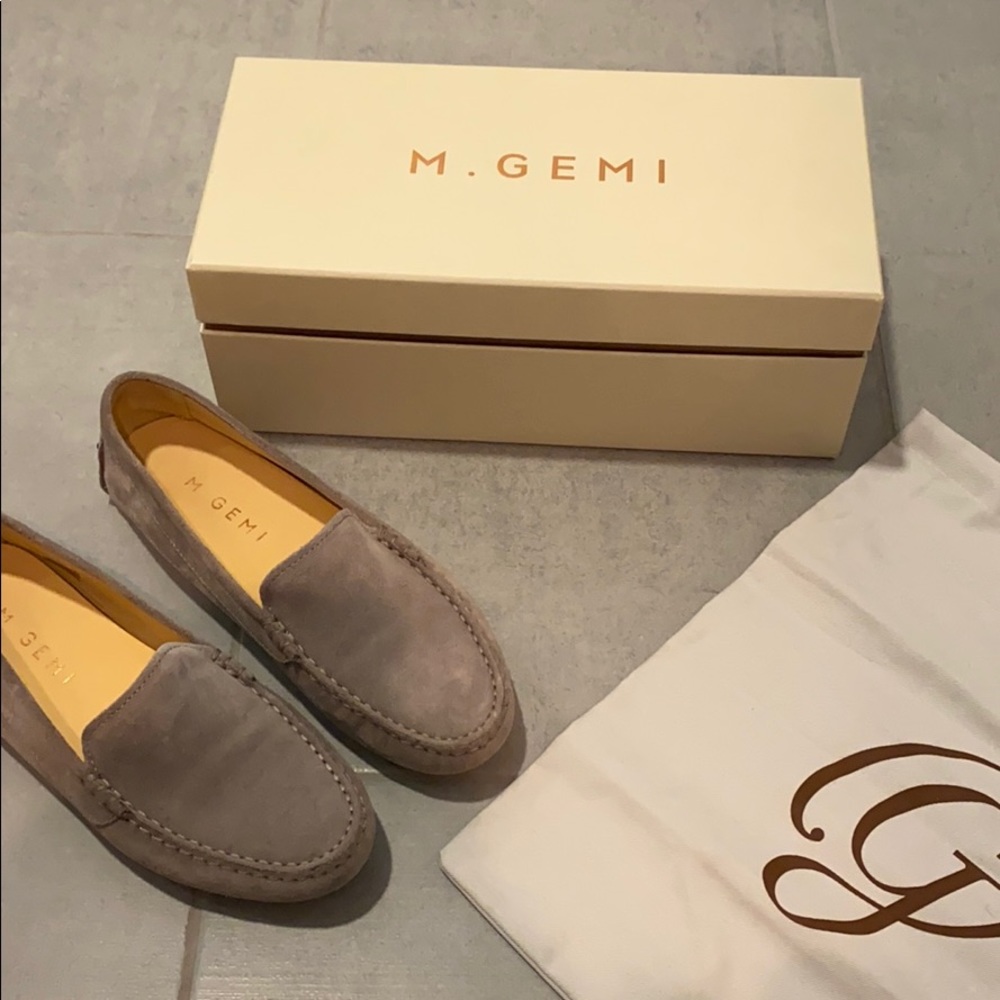 M. Genius Felize suede shoes